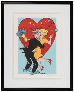 Appraisal: Blondie and Dagwood Hearts and Flowers Limited Edition Print King