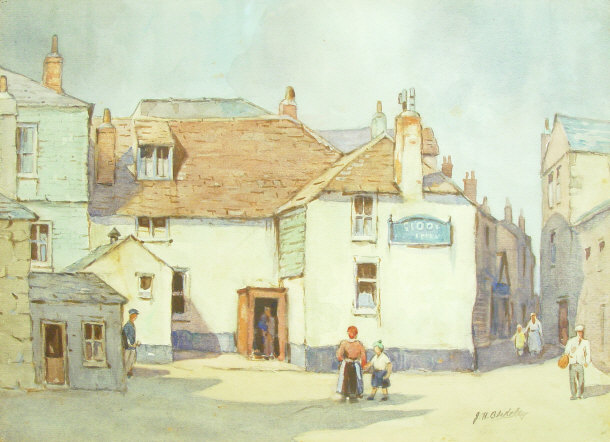 Appraisal: J H Blakeley - The Sloop Inn St Ives -