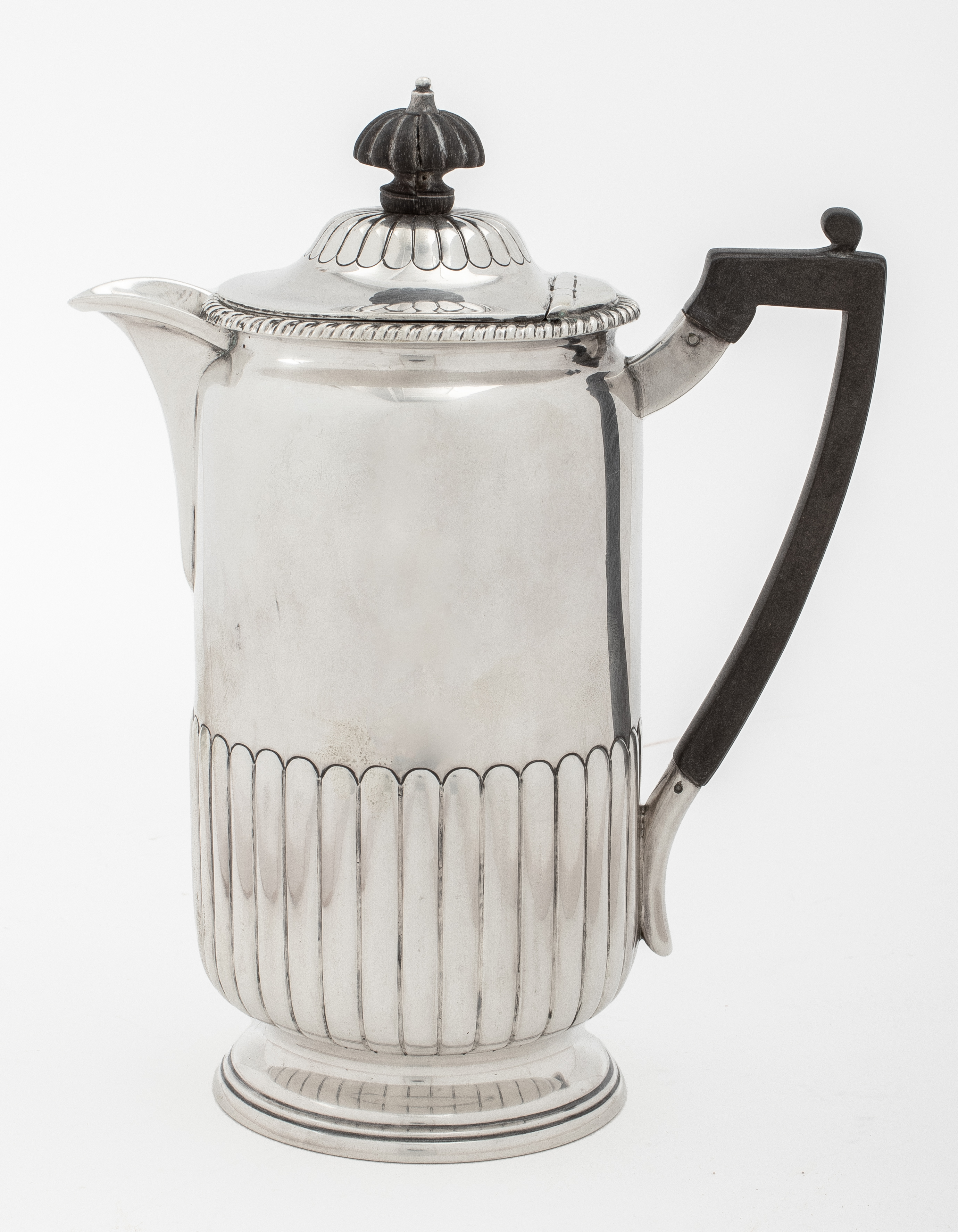 Appraisal: EDWARD VII STERLING SILVER COFFEE POT Edward VII sterling silver