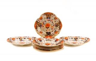 Appraisal: Collection of Royal Crown Derby Rose Plates Royal Crown Derby