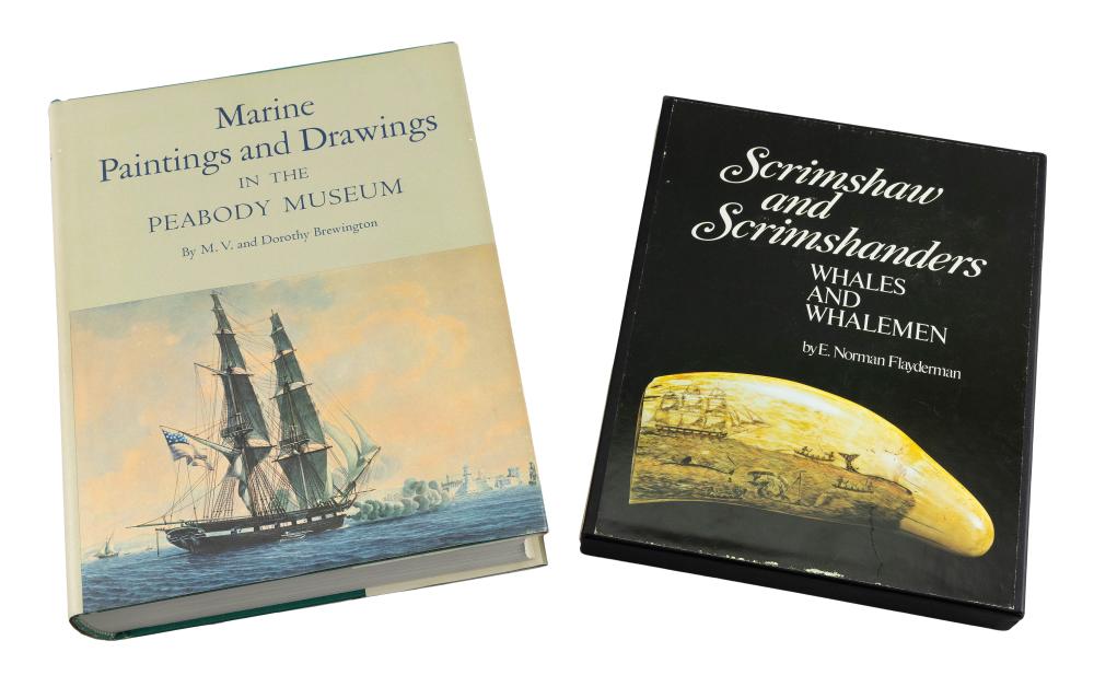 Appraisal: TWO MARINE REFERENCE BOOKS TH CENTURYTWO MARINE REFERENCE BOOKS th