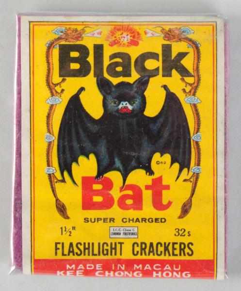 Appraisal: Black Bat -Pack Logo Firecrackers Class Manufactured by Kee Chong