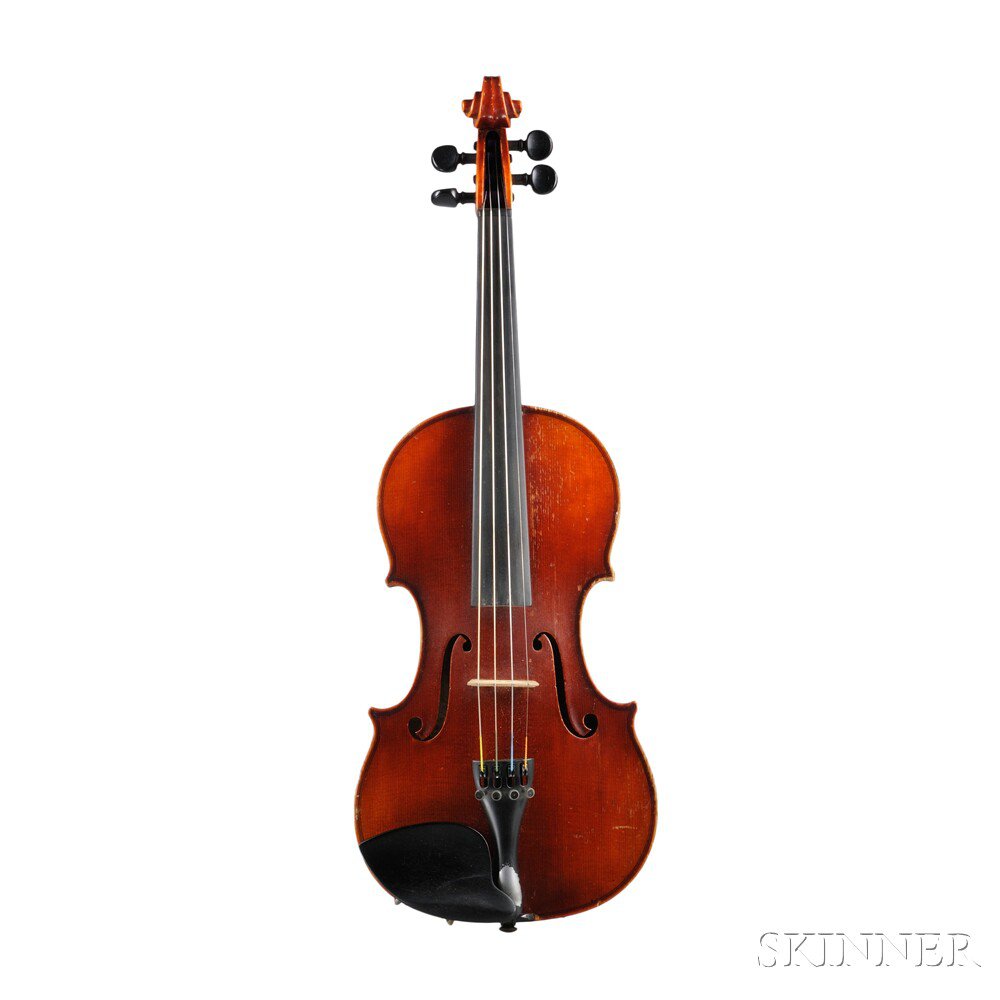 Appraisal: Modern German Violin Roman Teller Erlangen Model No MA bearing