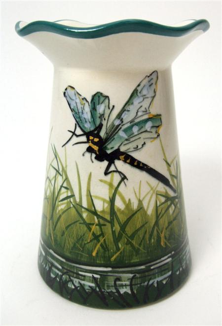 Appraisal: WEMYSS SMALL GROSVENOR VASE EARLY TH CENTURY painted by Edwin