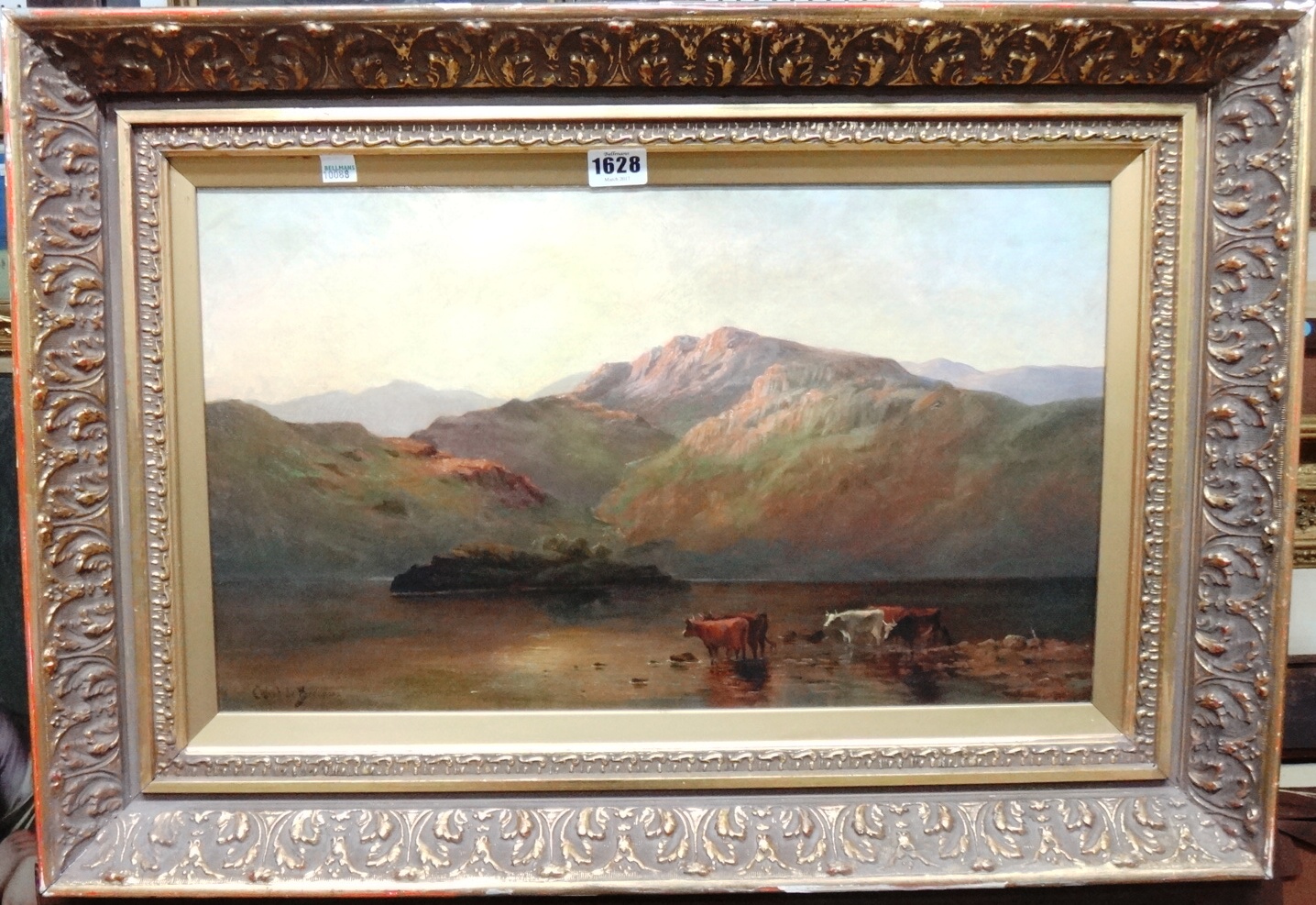 Appraisal: Attributed to Alfred de Breanski - Evening at Callander oil