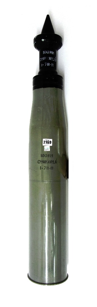 Appraisal: An inert mm armour piercing tank shell cm