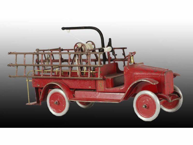 Appraisal: Pressed Steel Buddy L Hook and Ladder Fire Truck T