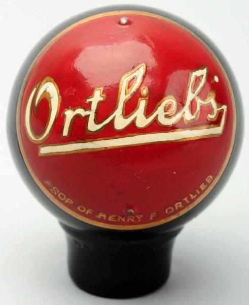 Appraisal: Ortlieb's Dakaware Beer Tap Knob Henry F Ortlieb Brewing Company