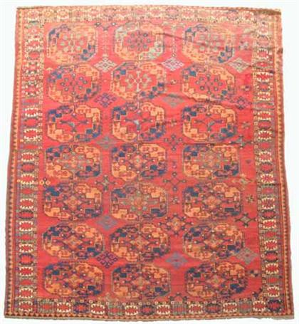 Appraisal: Ersari Turkoman carpet south turkestan circa late th century ft