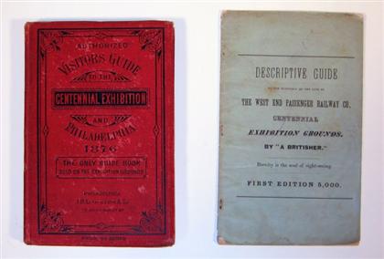 Appraisal: vols wrappers American Centennial Exhibition Visitor's Guide To The Centennial