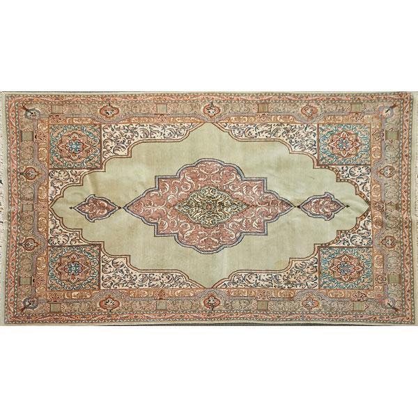 Appraisal: TABRIZ ORIENTAL AREA RUG Condition Report