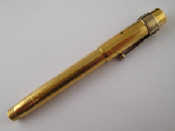 Appraisal: An carat gold Swan fountain pen hallmarked London with ct