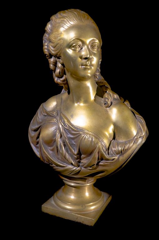 Appraisal: Ball Black Co Marie Antoinette Bronze Bust Bronze Bust Of