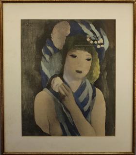 Appraisal: Marie Laurencin Marie Laurencin France Spain - Lithograph Signed in