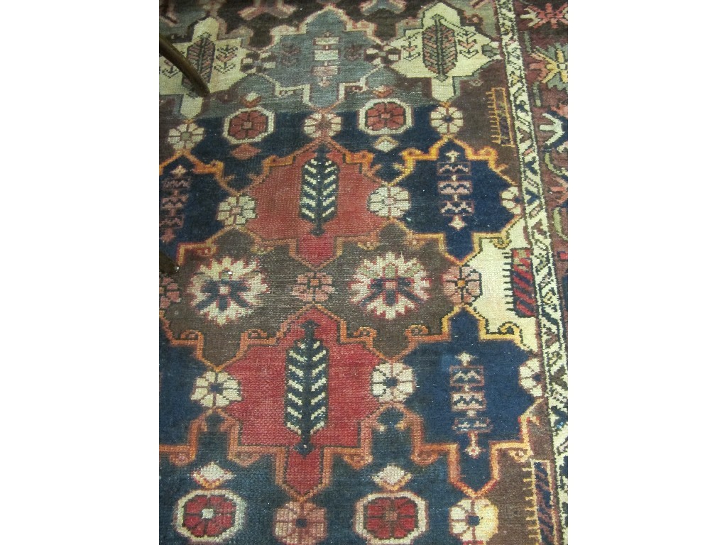 Appraisal: Hamadam multi coloured floor rug