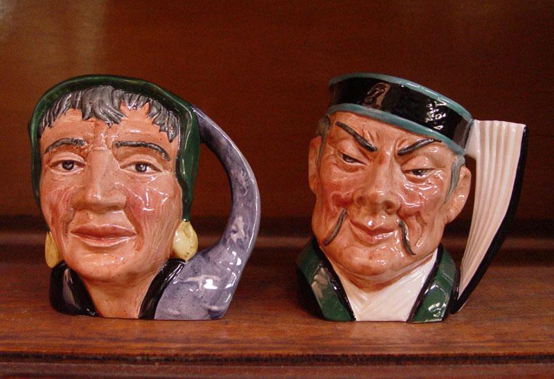 Appraisal: ROYAL DOULTON SMALL CHARACTER JUGS THE FORTUNE TELLER st Version