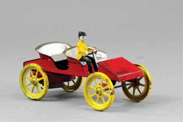 Appraisal: WILKENS AUTOMOBILE C early two seater painted in red with