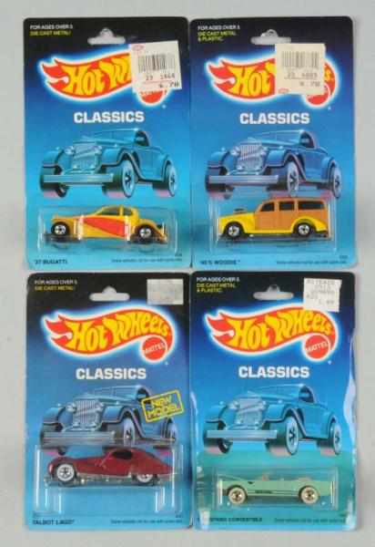 Appraisal: Lot of Mattel Hot Wheels Classics Vehicles Description Includes four