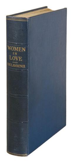 Appraisal: LAWRENCE D H Women In Love New York Privately Printed