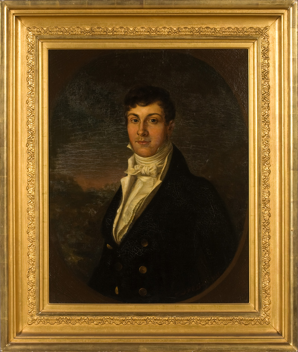 Appraisal: FRANK BENTLEY ASHLEY LINTON AMERICAN - PORTRAIT OF JOHN ALEXANDER