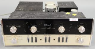 Appraisal: McIntosh MA preamp amplifier McIntosh MA preamp amplifier