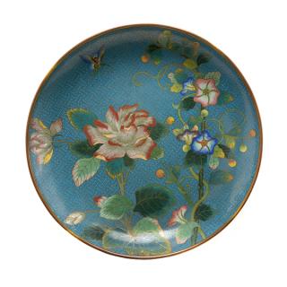 Appraisal: A Cloisonn Enamel Charger Late th Early th Century cm