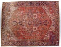 Appraisal: HERIZ ROOM SIZE CARPET First half of th Century Center