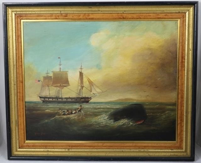 Appraisal: BRIAN COOLE BORN ENGLAND USA OILPAINTING ON CANVAS SIGNED TITLED