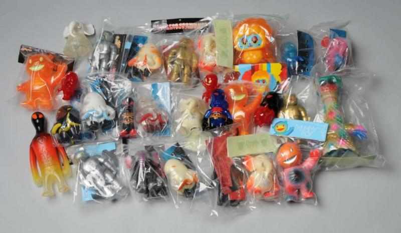 Appraisal: Large Lot of Super Soft Vinyl Figures Description Includes twenty-five