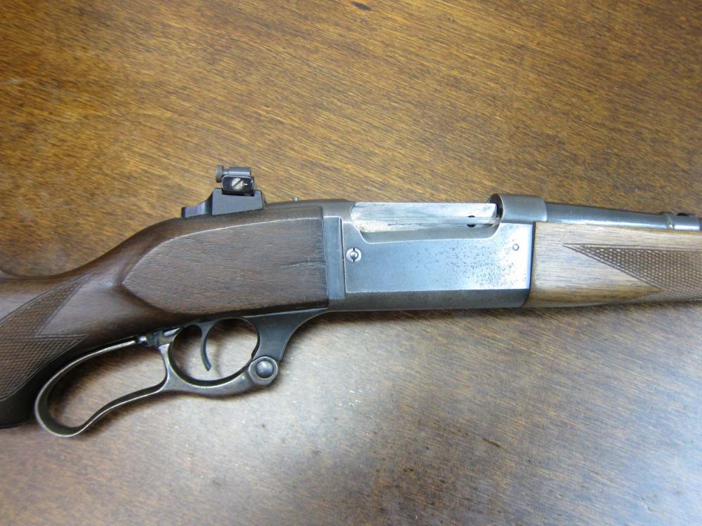 Appraisal: SAVAGE MODEL LEVER ACTION RIFLE Savage caliber round barrel blued