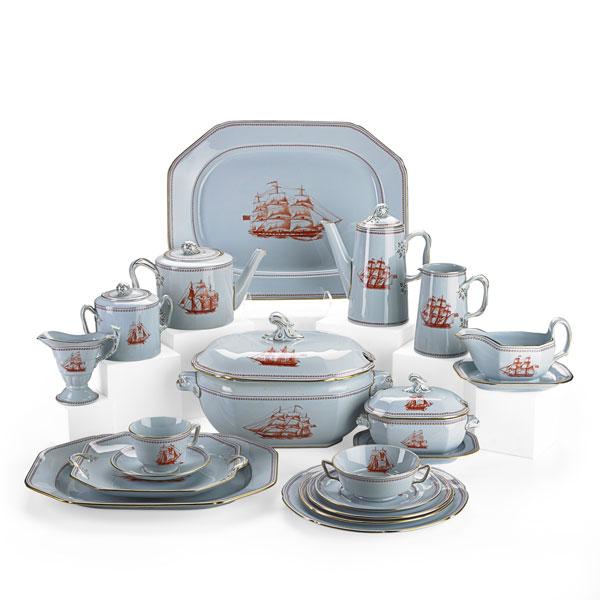 Appraisal: COPELAND SPODE PORCELAIN Ninety seven piece service for twelve in