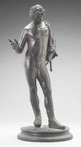 Appraisal: An Antique Bronze Figure of Narcissus after Vincenzo Gemito Italian