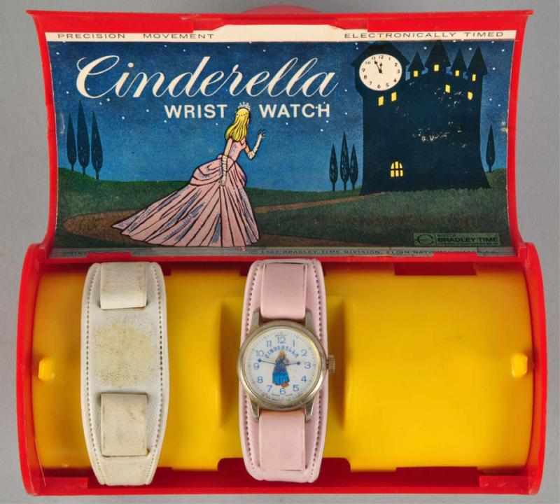 Appraisal: Walt Disney Bradley Cinderella Wrist Watch Includes original plastic case