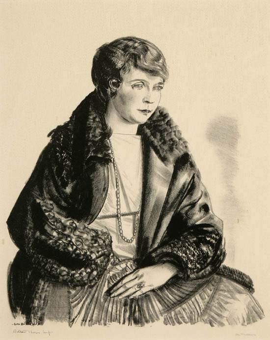 Appraisal: George Wesley Bellows American - Portrait of Mrs Herb Roth