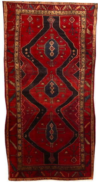 Appraisal: Semi-Antique Persian Hamadan Carpet ' x '