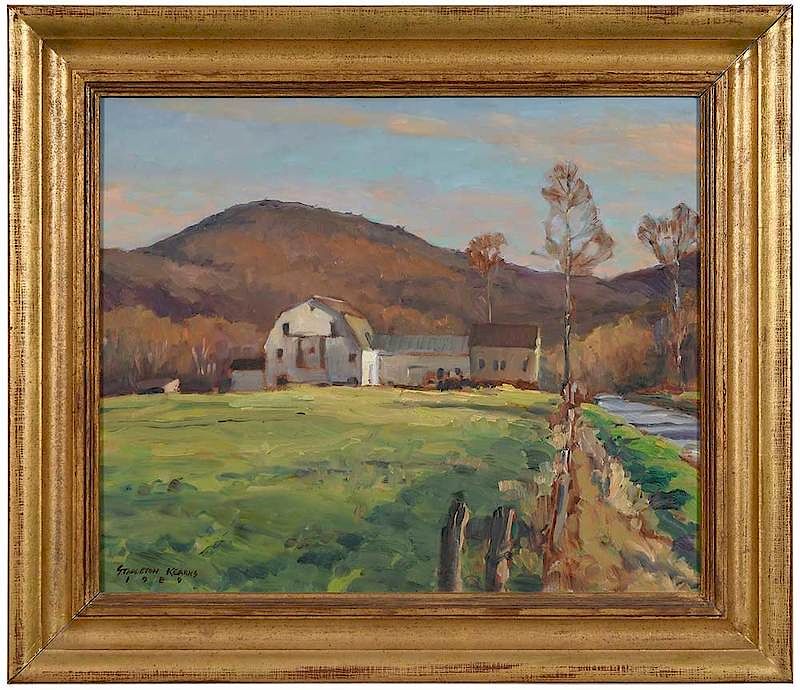 Appraisal: Stapleton Kearns American born New England Summer signed and dated