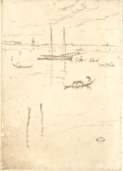 Appraisal: James Abbott McNeill Whistler American - The Little Lagoon nd