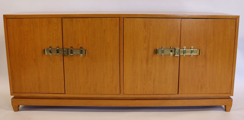 Appraisal: Midcentury Tommi Parzinger Door Cabinet From a West Side NYC