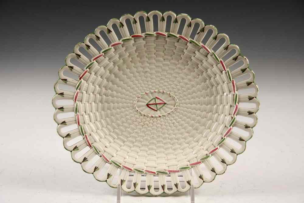 Appraisal: WEDGWOOD TRAY - Scarce th c Wedgwood Creamware Tray in