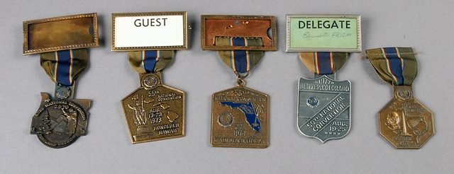 Appraisal: American Legion convention Badges