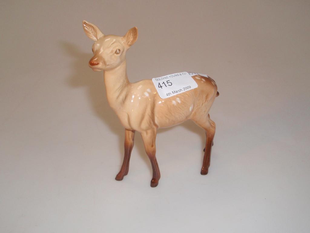 Appraisal: A Beswick figure of a doe