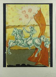 Appraisal: Print by Salvador Dali Salvador Dali Spanish - Wilfred of