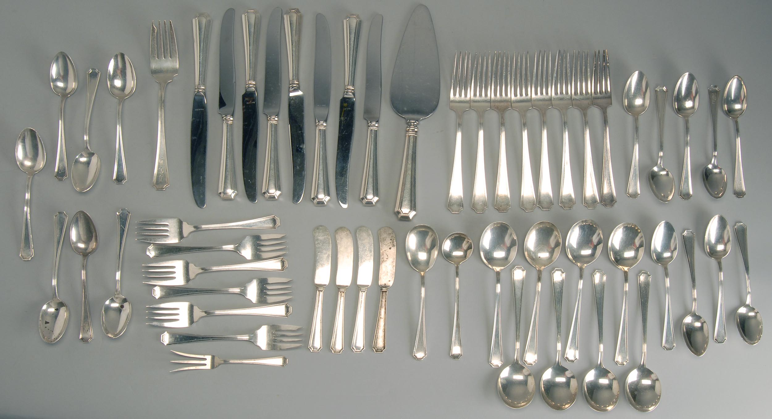 Appraisal: STERLING SILVER PARTIAL FLATWARE SET BY GORHAM MFG CO In