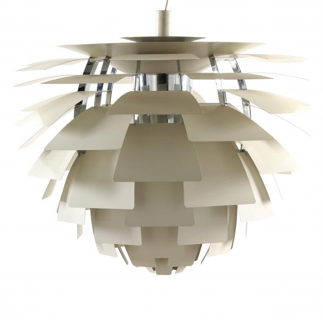 Appraisal: POUL HENNINGSEN DENMARK - LARGE PH ARTICHOKE PENDANT LIGHT Designed