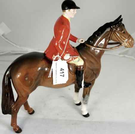 Appraisal: Beswick Model Huntsman on Standing Horse leg restuck