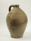 Appraisal: JUG - Three gallon stoneware ovoid shape jug with applied