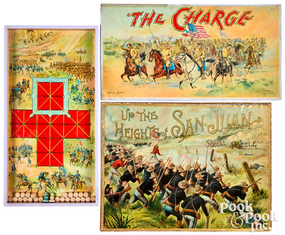 Appraisal: Spanish American War Inspired Game Puzzle Spanish American War Inspired