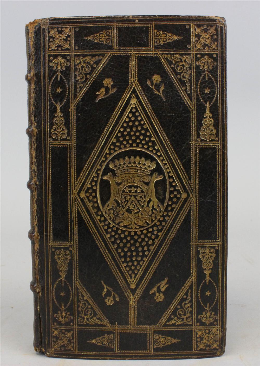 Appraisal: ACTUS APOSTOLORUM PARIS ANTOINE VITRE BOUND WITH LUBIN TABULA SACRAE