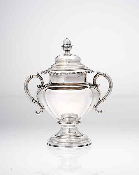 Appraisal: Gale Wood Hughes Coin Silver Covered Sugar Bowl New York