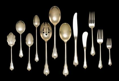 Appraisal: Sterling silver Grand Colonial pattern flatware service mid th century